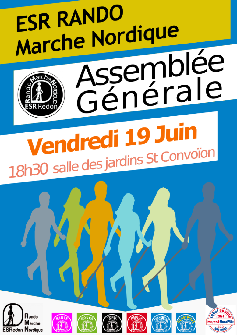 Assemblée Générale - ESR Rando - Marche Nordique